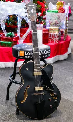 Ibanez - Ibanez AFC125 BKF Contemporary Archtop - Black Flat 2